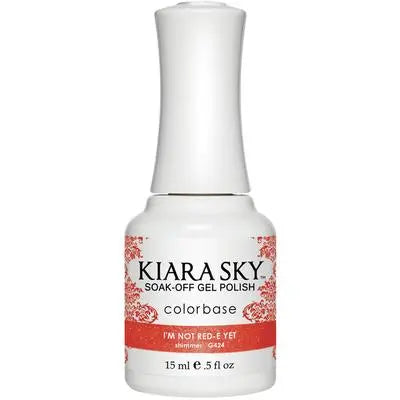 Kiara Sky - Gelcolor - I'm Not Red-E Yet 0.5 oz - #G424 Kiara Sky
