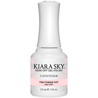 Kiara Sky - Gelcolor - Pink Powderpuff 0.5 oz - #G491 Kiara Sky