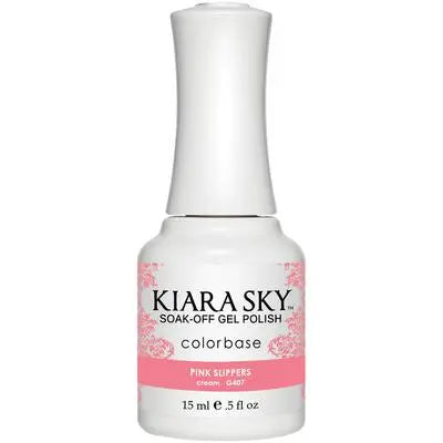 Kiara Sky - Gelcolor - Pink Slippers 0.5 oz - #G407 Kiara Sky