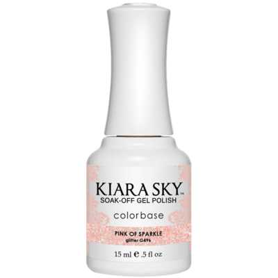 Kiara Sky - Gelcolor - Pinking Of Sparkle 0.5 oz - #G496 Kiara Sky