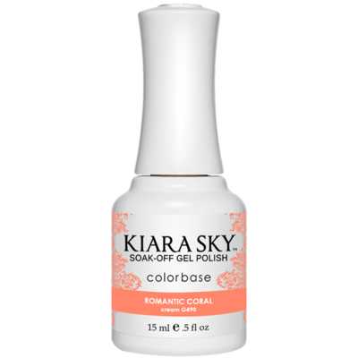 Kiara Sky - Gelcolor - Romantic Coral 0.5 oz - #G490 Kiara Sky