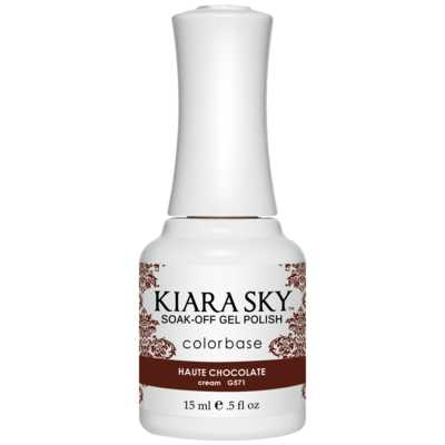 Kiara Sky  Gelcolor - Haute Chocolate 0.5oz  - #G571 Kiara Sky