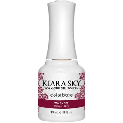 Kiara Sky  Gelcolor - Wine Not? 0.5oz - #G576 Kiara Sky