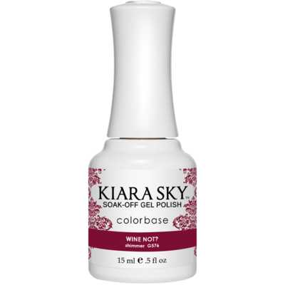 Kiara Sky  Gelcolor - Wine Not? 0.5oz - #G576 Kiara Sky