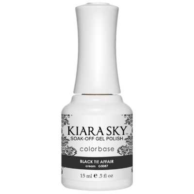 Kiara Sky All in one Gelcolor - Black Tie Affair 0.5oz - #G5087 Kiara Sky