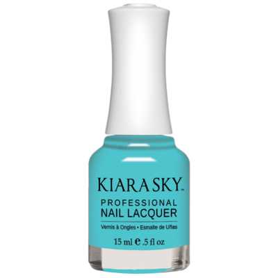 Kiara Sky All in one Nail Lacquer - I Fell For Blue  0.5 oz - #N5069 Kiara Sky