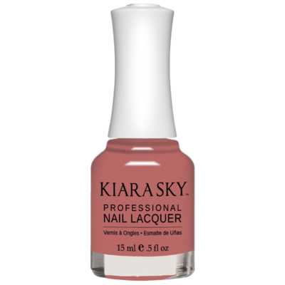 Kiara Sky All in one Nail Lacquer - Next Level Mauve  0.5 oz - #N5051 Kiara Sky