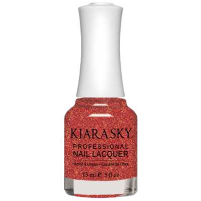 Kiara Sky All in one Nail Lacquer - Pink & Boujee  0.5 oz - #N5040 Kiara Sky