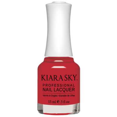 Kiara Sky All in one Nail Lacquer - Red Flags  0.5 oz - #N5031 Kiara Sky