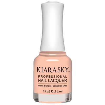 Kiara Sky All in one Nail Lacquer - The Perfect Nude  0.5 oz - #N5005 Kiara Sky