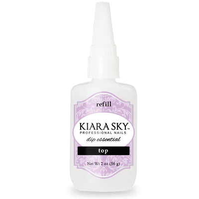 Kiara Sky Dip Liquids Dip Topcoat Refill 2 oz Kiara Sky