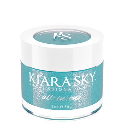 Kiara Sky All in one Dip Powder - Cosmic Blue 2 oz - #DM5075 Kiara Sky