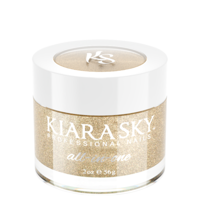 Kiara Sky All in one Dip Powder - Dripping In Gold 2 oz - #DM5017 Kiara Sky