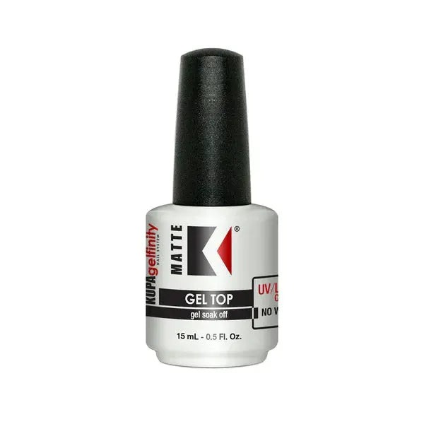 Kupa Gel Soak Off Matte Coat 0.5 oz Kupa