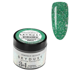 LeChat Perfect Match Sky Dust Dip Powder - Green Aventurine 0.5 oz - #SDP23 LeChat