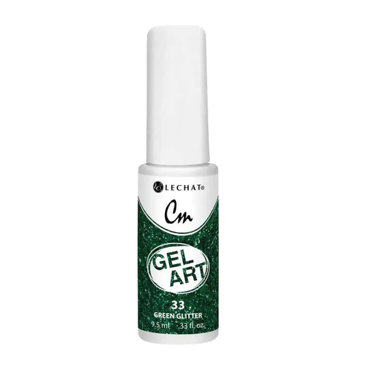 Lechat CM Gel Nail Art - Green Glitter- #CMG33 Lechat