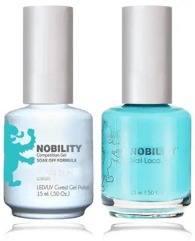 Lechat Nobility Gel Polish & Nail Lacquer - Beach Glass 0.5oz - #NBCS165 Nobility