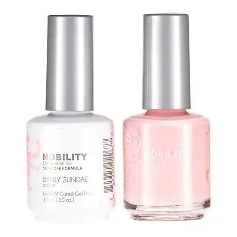 Lechat Nobility Gel Polish & Nail Lacquer - Berry Sundae 0.5 oz - #NBCS121 Nobility