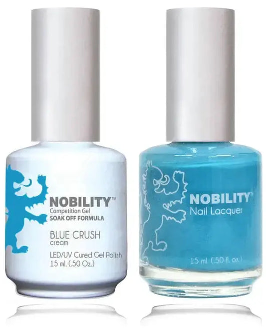 Lechat Nobility Gel Polish & Nail Lacquer - Blue Crush 0.5 oz - #NBCS116 Nobility