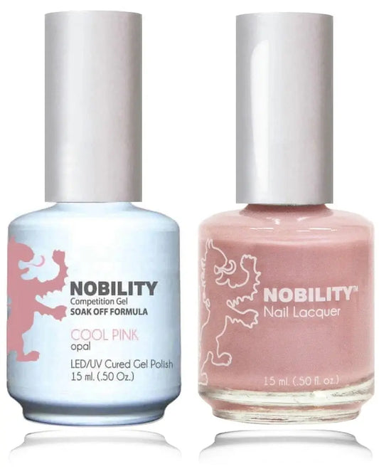 Lechat Nobility Gel Polish & Nail Lacquer - Cool Pink 0.5 oz - #NBCS010 Nobility