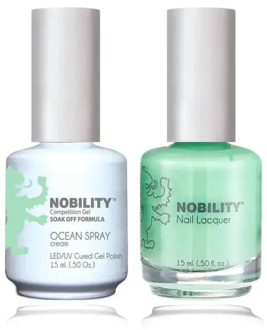 Lechat Nobility Gel Polish & Nail Lacquer - Ocean Spray 0.5 oz - #NBCS118 Nobility