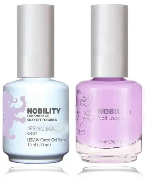 Lechat Nobility Gel Polish & Nail Lacquer - Spring Bouquet 0.5 oz - #NBCS159 Nobility