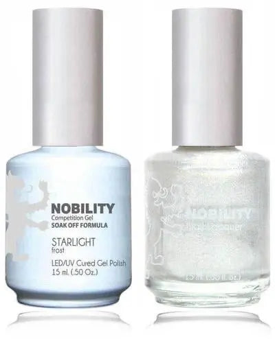 Lechat Nobility Gel Polish & Nail Lacquer - Starlight 0.5 oz - #NBCS027 Nobility