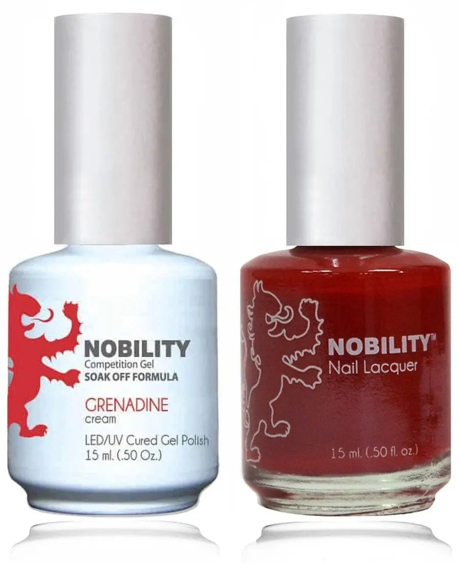 Lechat Nobility Gel Polish & Nail LacquerGrenadine 0.5 oz - #NBCS016 Nobility