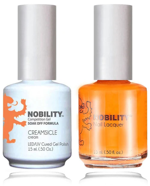 Lechat Nobility Gel Polish & Nail Lacquer - Creamsicle 0.5 oz - #NBCS125 Nobility