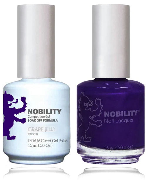 Lechat Nobility Gel Polish & Nail Lacquer - Grape Jelly 0.5 oz - #NBCS162 Nobility