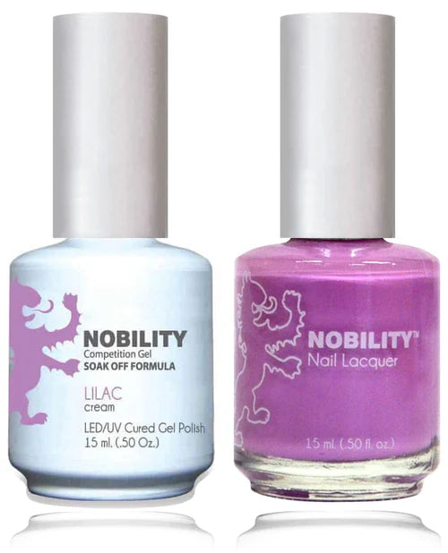 Lechat Nobility Gel Polish & Nail Lacquer - Lilac 0.5 oz - #NBCS074 Nobility