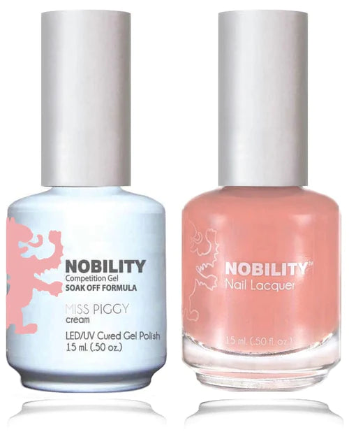 Lechat Nobility Gel Polish & Nail Lacquer - Miss Piggy 0.5 oz - #NBCS149 Nobility