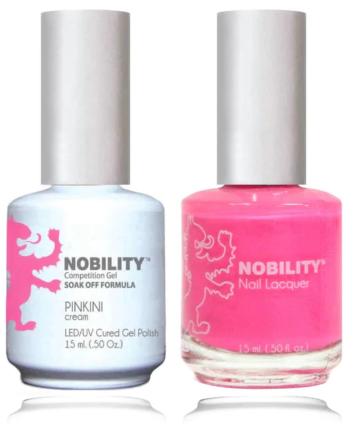Lechat Nobility Gel Polish & Nail Lacquer - Pinkini 0.5 oz - #NBCS115 Nobility