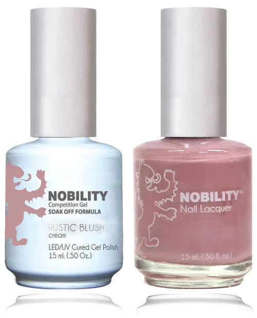 Lechat Nobility Gel Polish & Nail Lacquer - Rustic Blush 0.5 oz - #NBCS143 Nobility