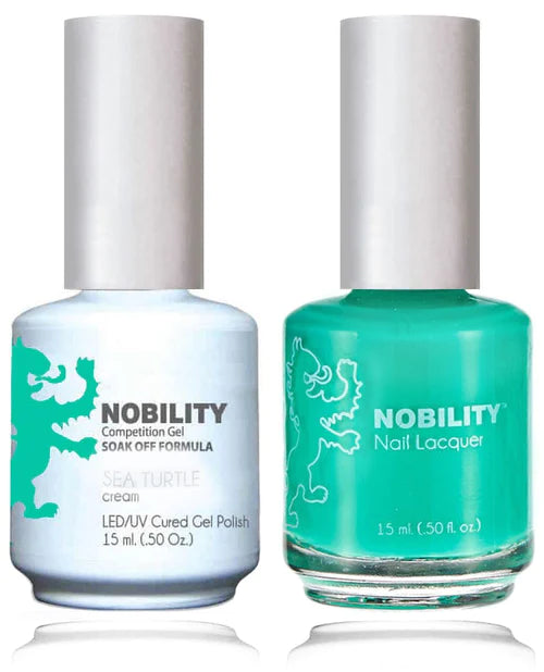 Lechat Nobility Gel Polish & Nail Lacquer - Sea Turtle 0.5 oz - #NBCS167 Nobility