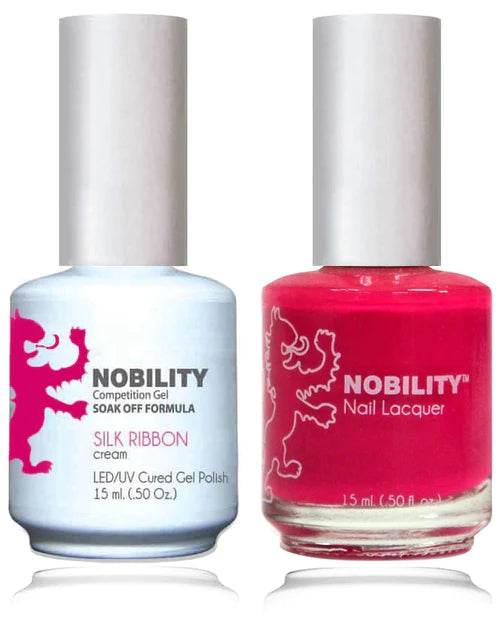 Lechat Nobility Gel Polish & Nail Lacquer - Silk Ribbon 0.5 oz - #NBCS061 Nobility