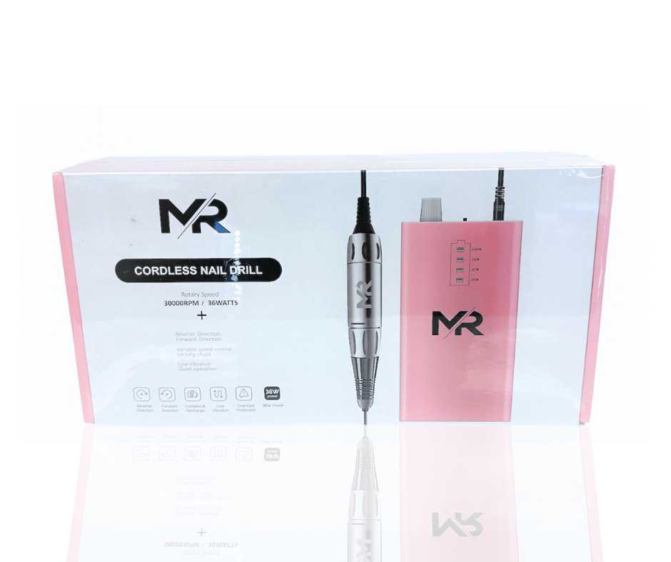 MR Cordless Nail Drill Machine Manicure & Pedicure MR