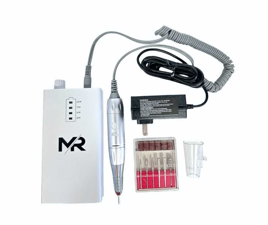 MR Cordless Nail Drill Machine Manicure & Pedicure MR
