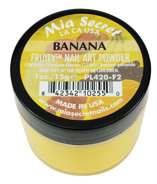 Mia Secret - Banana Fruity Acrylic Powder 1 oz - #PL420-F2 Mia Sercret