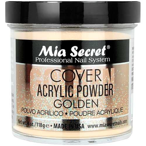 Mia Secret - Cover Golden Acrylic Powder 1 oz - #PL420-GD Mia Sercret
