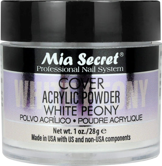 Mia Secret - Cover White Peony Acrylic Powder 1oz - #PL420_NY Mia Sercret
