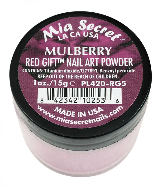 Mia Secret - Mulberry Red Gift Acrylic Powder 1 oz - #PL420-RG5 Mia Secret