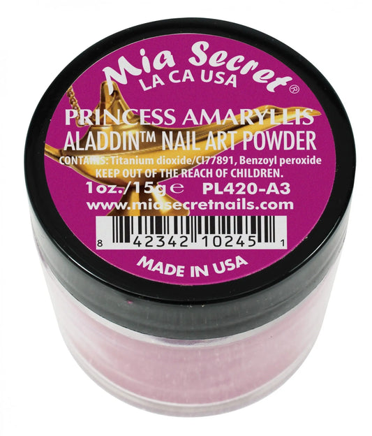 Mia Secret - Princess Amaryllis  Aladdin  Acrylic Powder 1 oz - #PL420-A3 Mia Secret