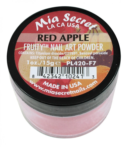 Mia Secret - Red Apple Fruity Acrylic Powder 1 oz - #PL420-F7 Mia Secret