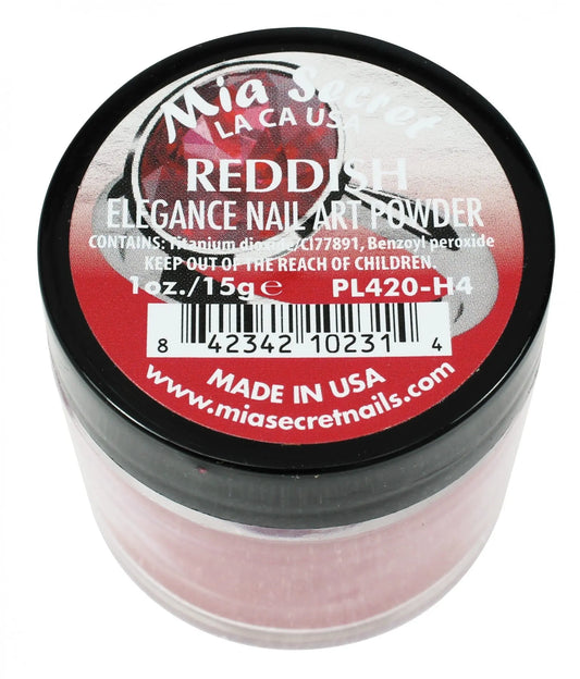 Mia Secret - Reddish Elegance Acrylic Powder 1 oz - #PL420-H4 Mia Secret