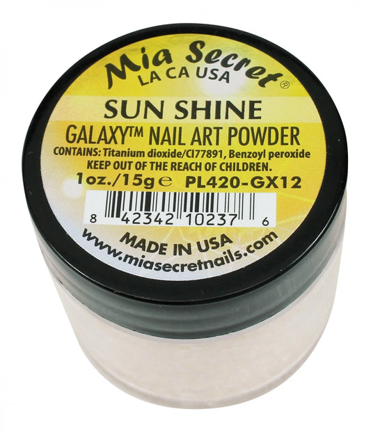 Mia Secret - Sunshine Galaxi Acrylic Powder 1 oz - #PL420-GX12 Beyond Beauty Page