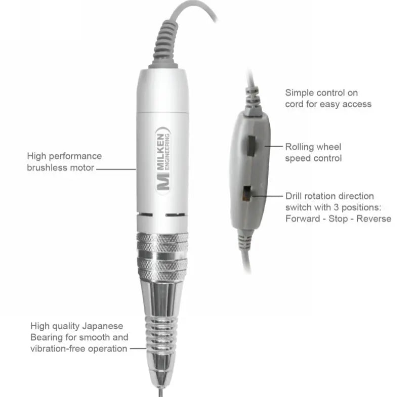 Milken ND770 F UBS PowerBank Portable Nail Drill 25000 RMP Berkeley