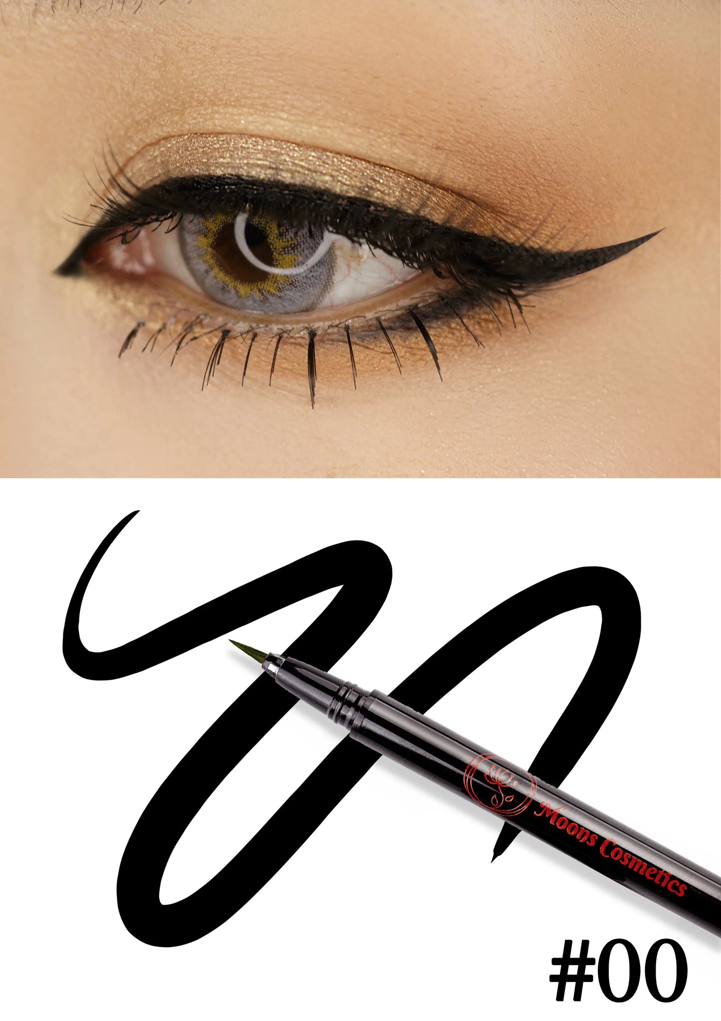 Moon Cosmetics Waterproof Eyeliner Pencil Moon