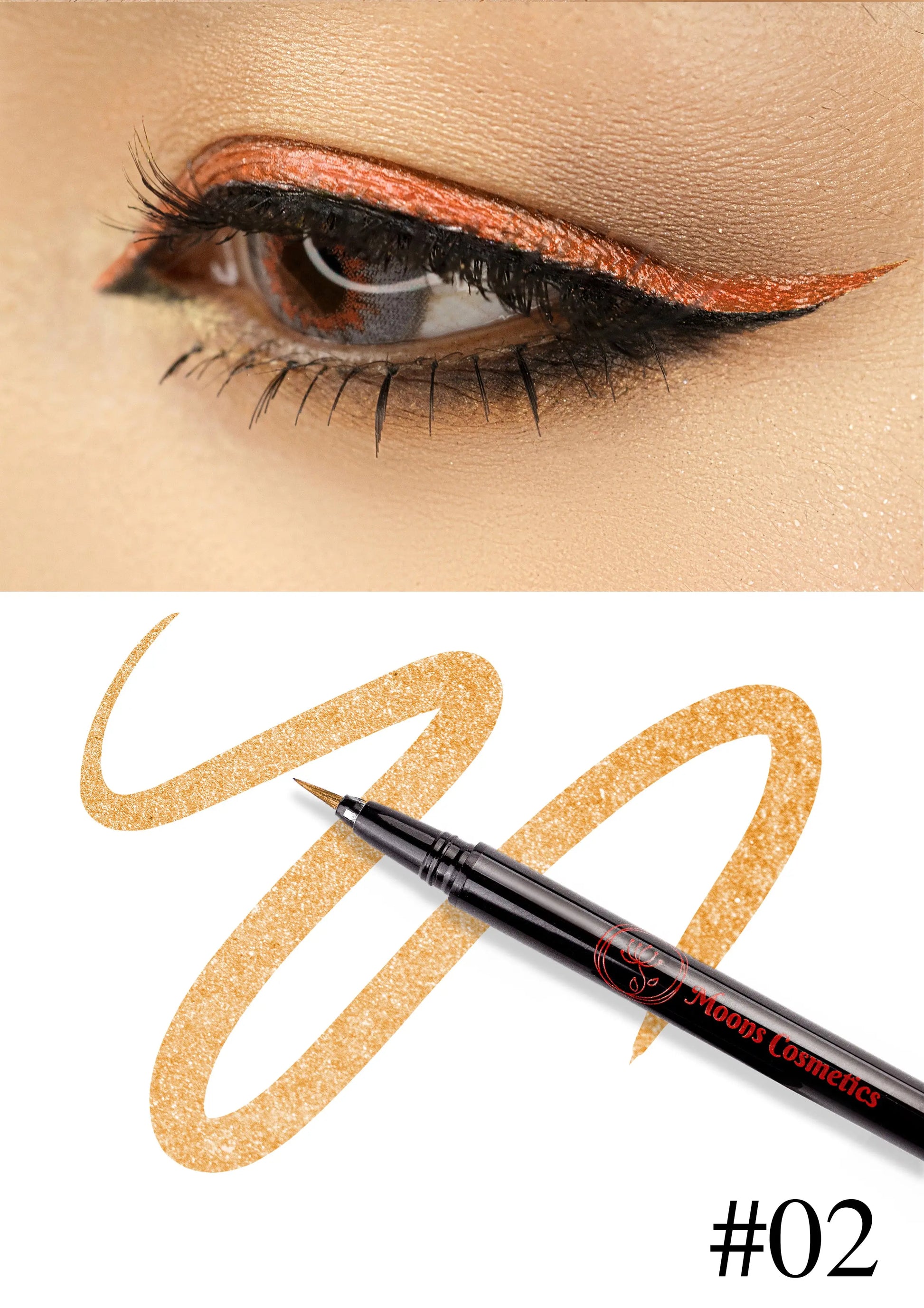 Moon Cosmetics Waterproof Eyeliner Pencil Moon