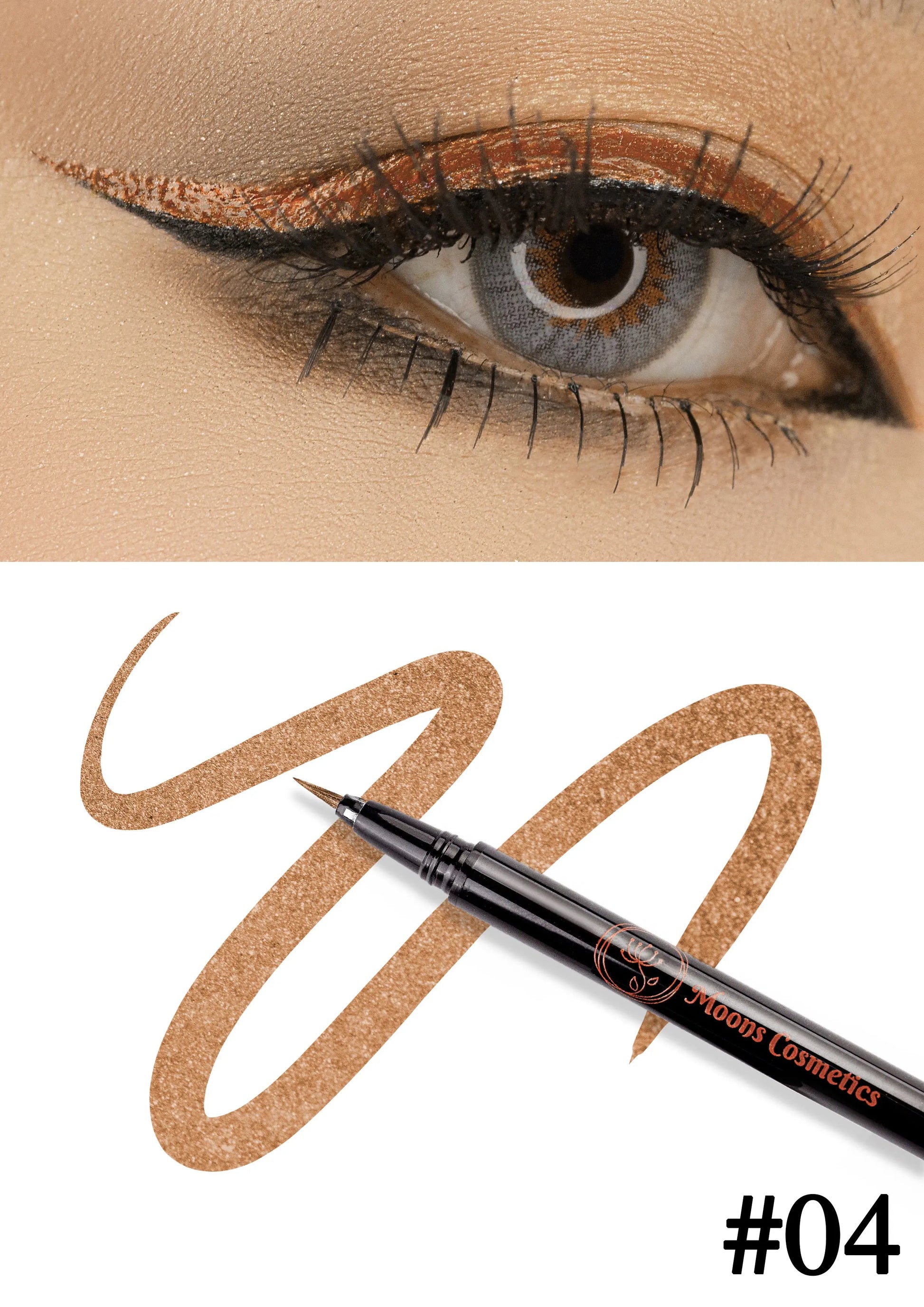 Moon Cosmetics Waterproof Eyeliner Pencil Moon